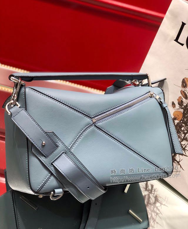 LOEWE經典爆款包包 羅意威中號Puzzle幾何拼接手提斜挎包 10171  tcl1317